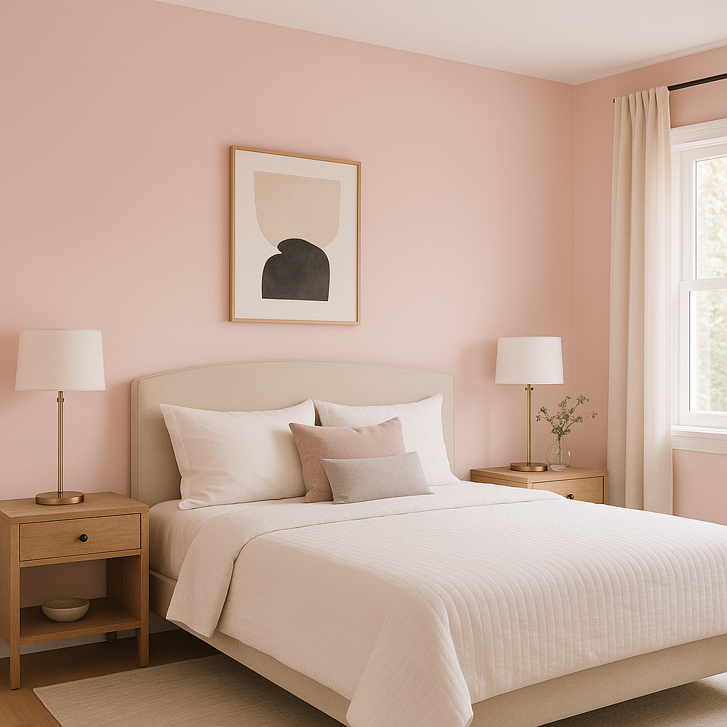 Benjamin Moore Rose (1353): A Soft and Sophisticated Pink Hue.