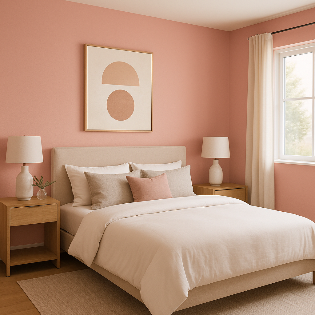 Benjamin Moore Rosy 2084-50: A Romantic and Vibrant Hue for Versatile Spaces.