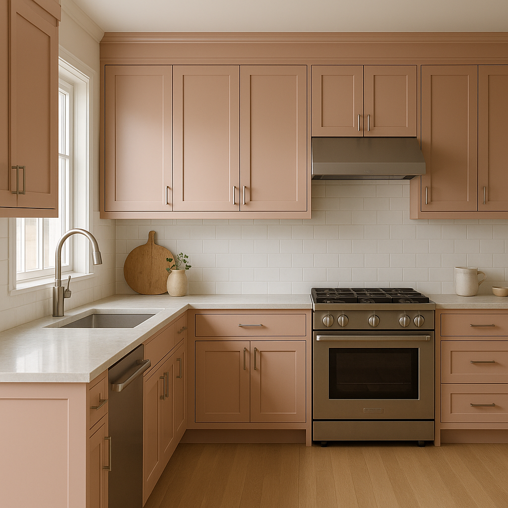 Benjamin Moore Rosy (2091-50): A Warm and Inviting Pink Hue.