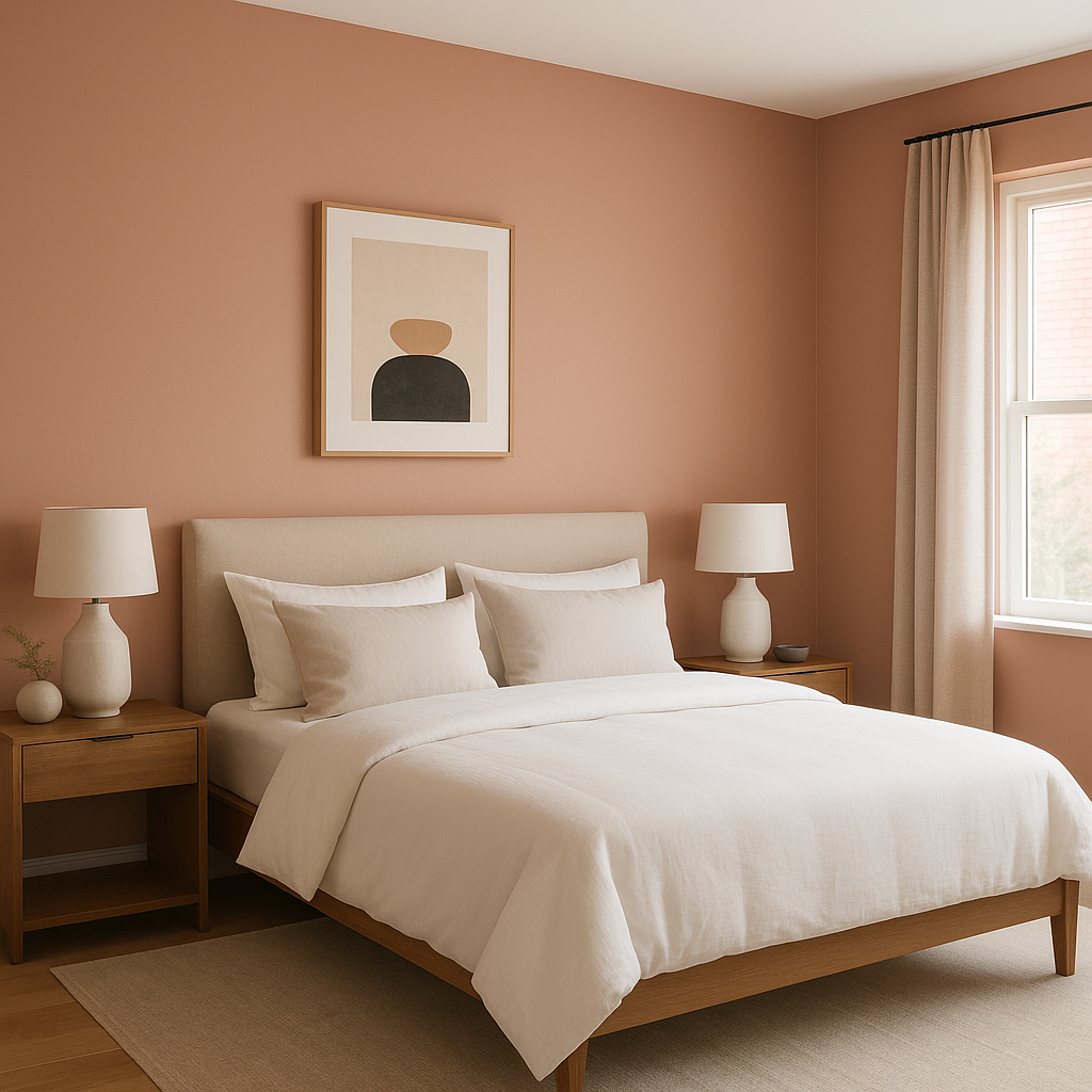 Benjamin Moore Rosy (2091-50): A Warm and Inviting Pink Hue.