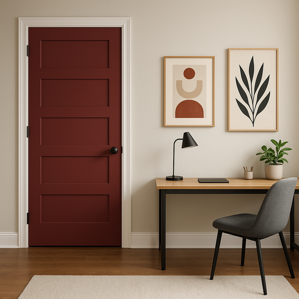Benjamin Moore Ruby 1267: A Sophisticated Statement Color.