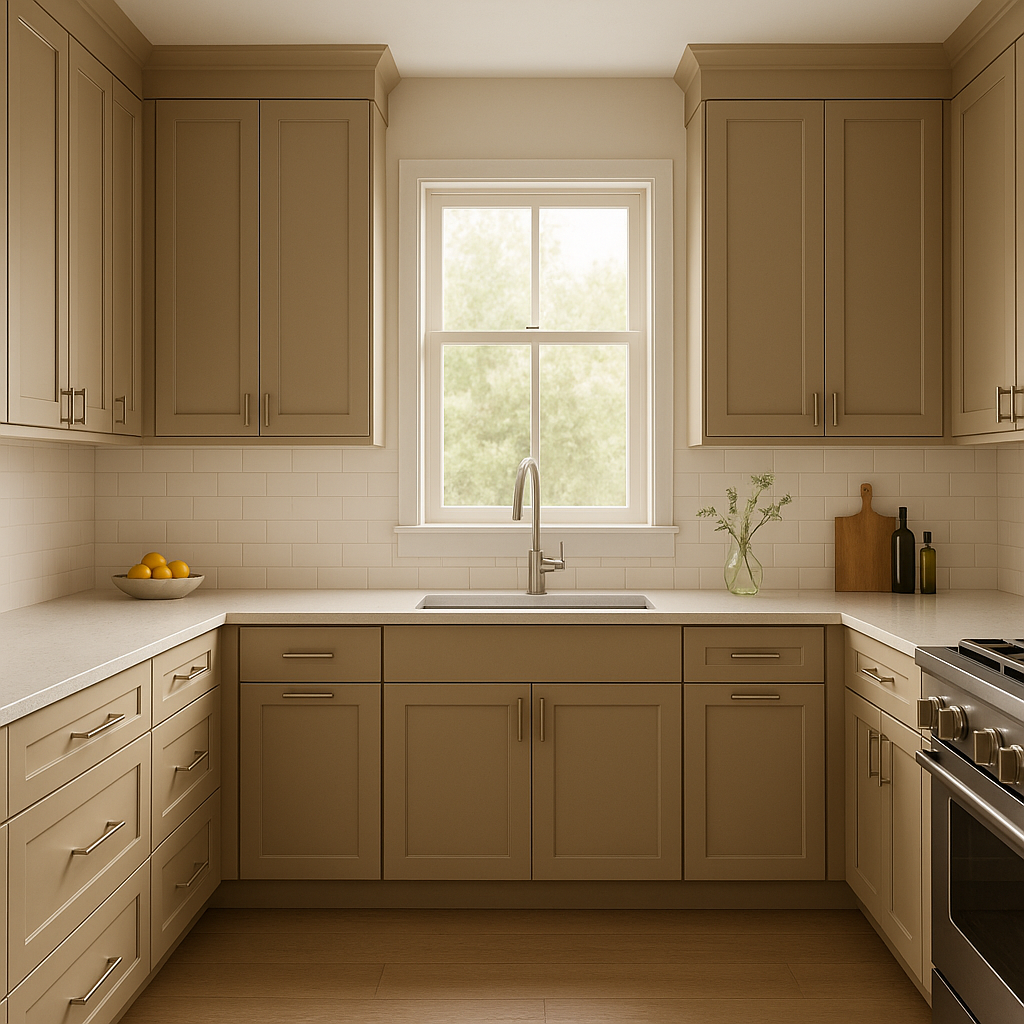 Benjamin Moore Saddle (1124): A Warm and Timeless Neutral.