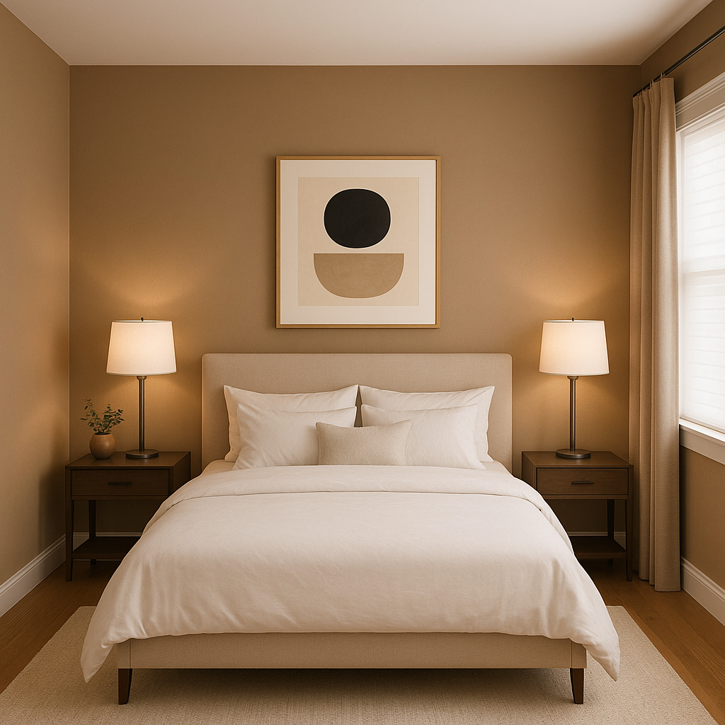 Benjamin Moore Saddle (1124): A Warm and Timeless Neutral.