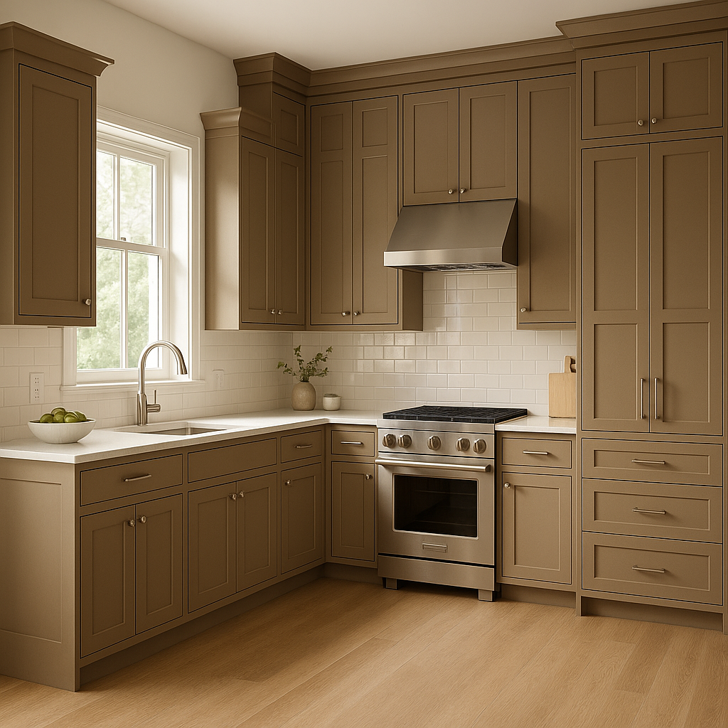 Benjamin Moore Saddle (2110-30): A Rich, Earthy Brown for Timeless Interiors.