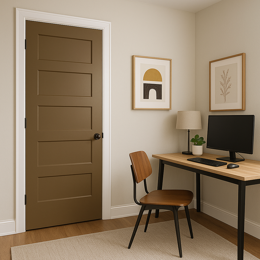Benjamin Moore Saddle (2110-30): A Rich, Earthy Brown for Timeless Interiors.