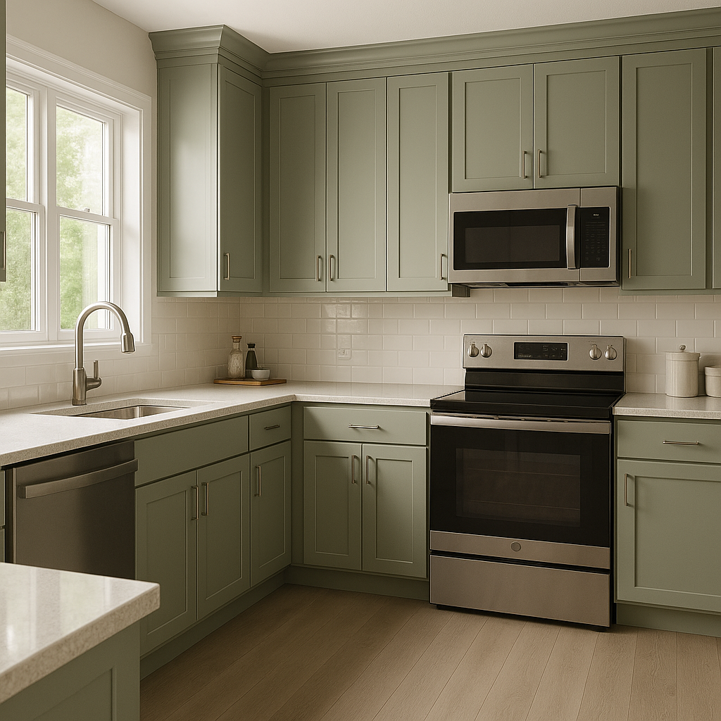Benjamin Moore Sage (CSP-775): A Timeless Green for Sophisticated Spaces.