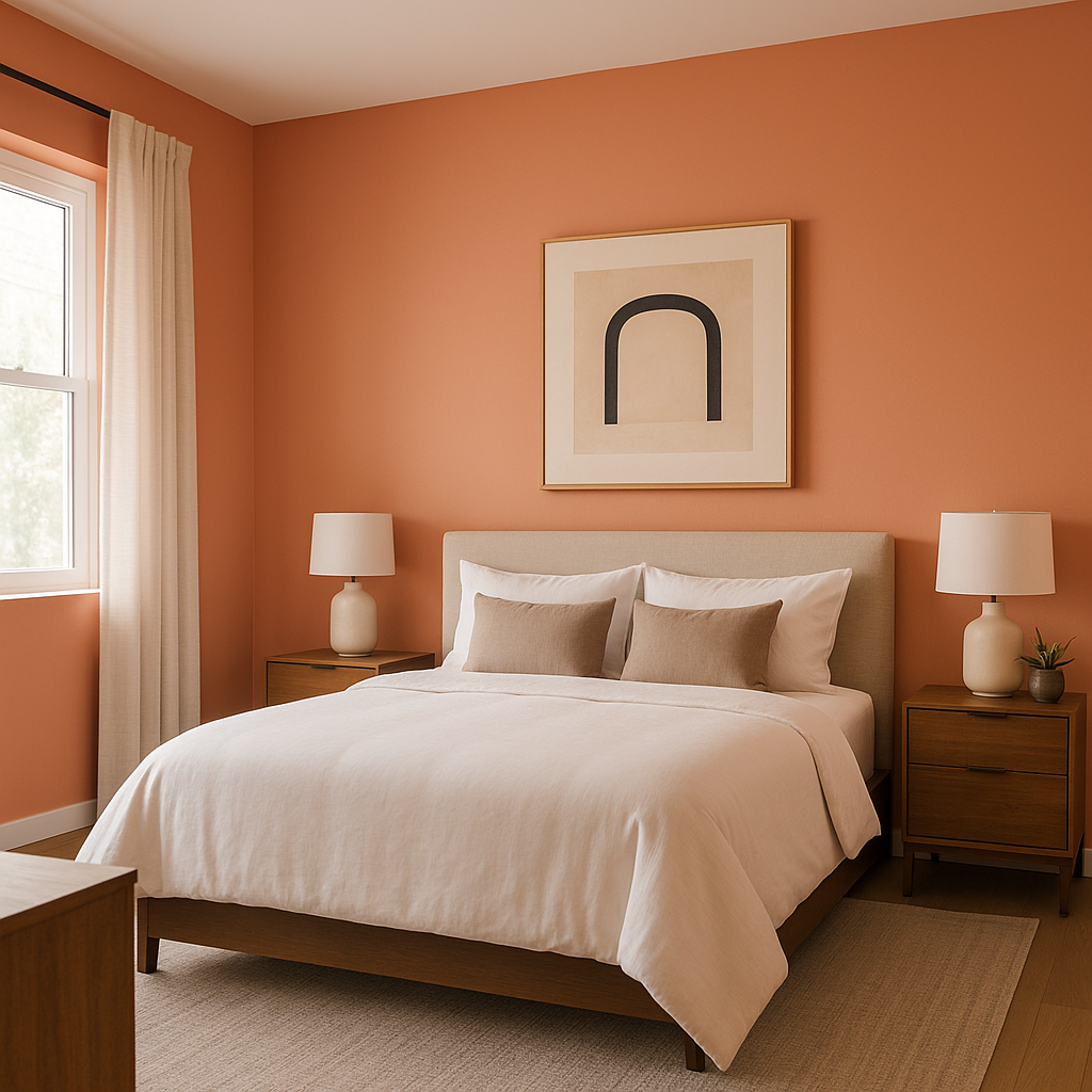 Benjamin Moore Salmon (019): A Warm and Inviting Hue for Every Space.