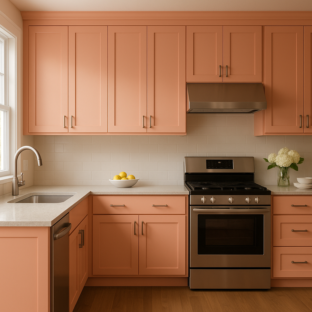 Benjamin Moore Salmon (2013-50): A Warm and Inviting Hue for Modern Spaces.