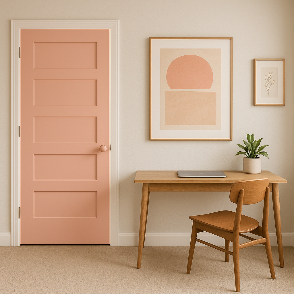 Benjamin Moore Salmon (2013-50): A Warm and Inviting Hue for Modern Spaces.