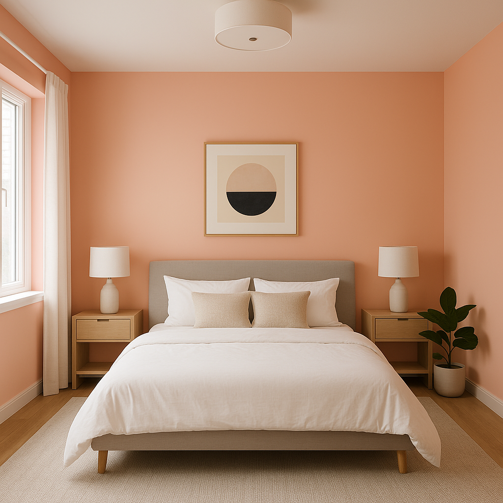 Benjamin Moore Salmon (2013-50): A Warm and Inviting Hue for Modern Spaces.