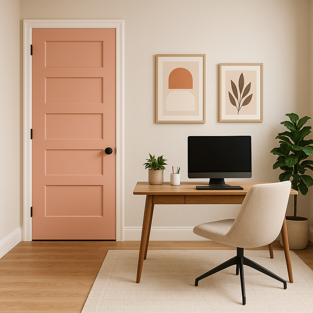 Benjamin Moore Salmon (2089-50): A Warm and Inviting Hue for Your Space.