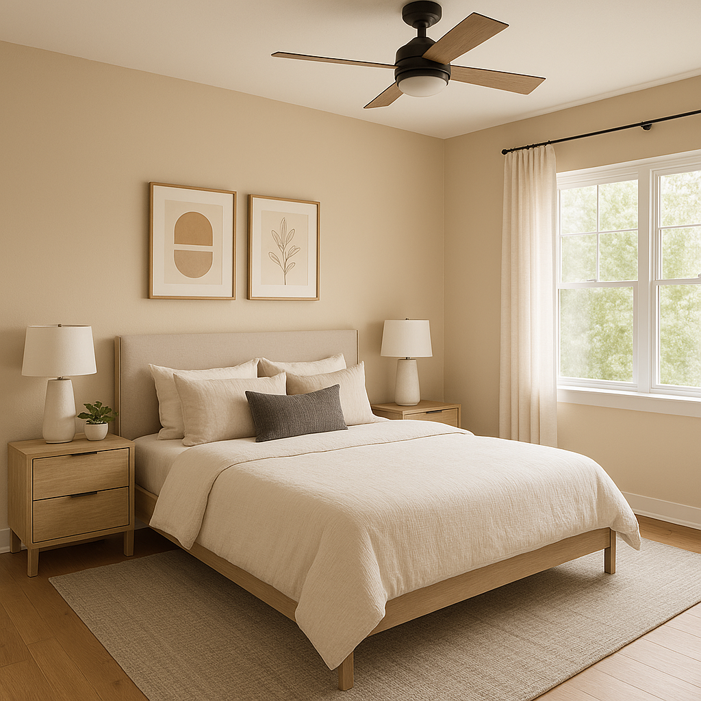 Benjamin Moore Sand (1072): A Timeless Neutral with Subtle Warmth.