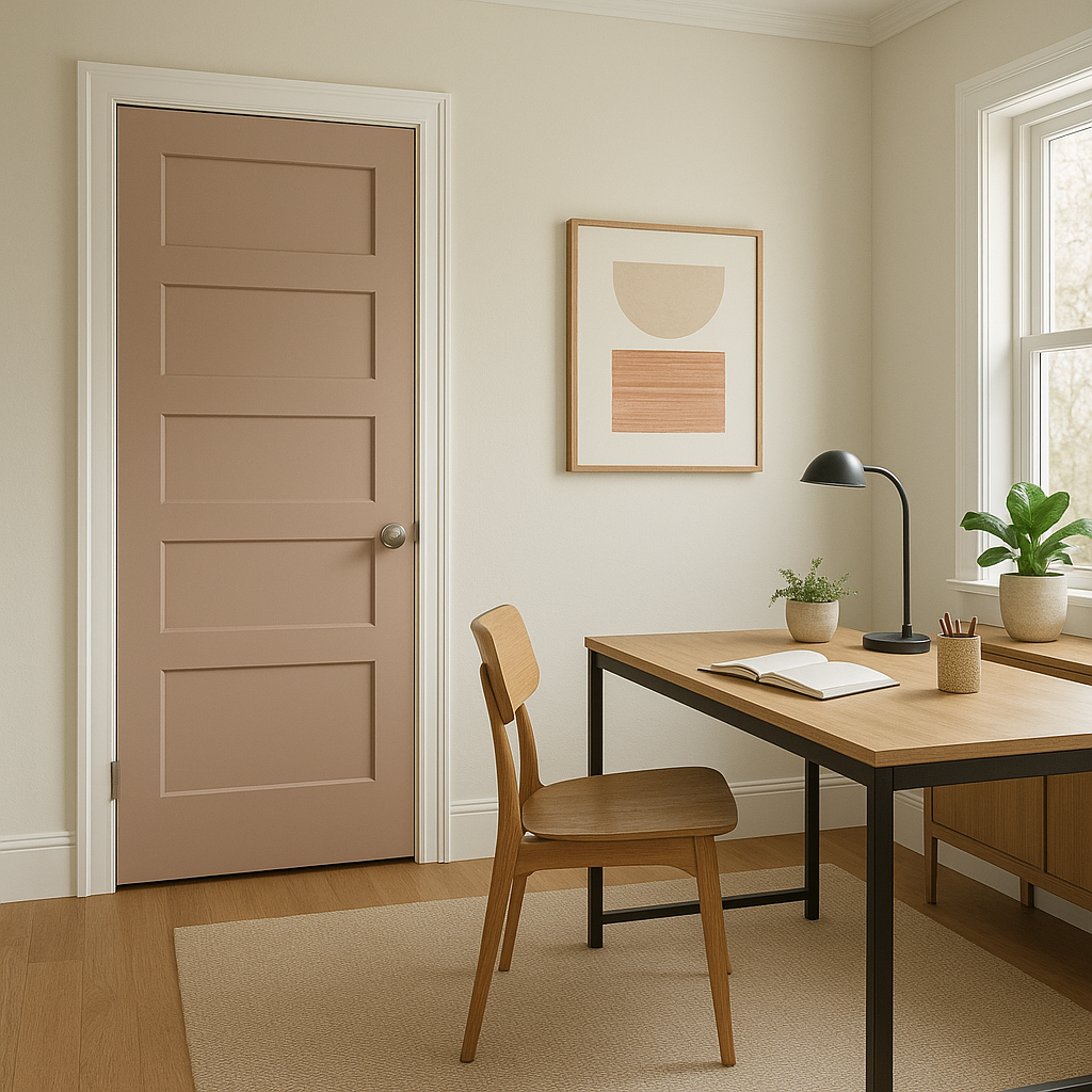 Benjamin Moore Sandblast (2103-50): A Warm Neutral with Endless Possibilities.