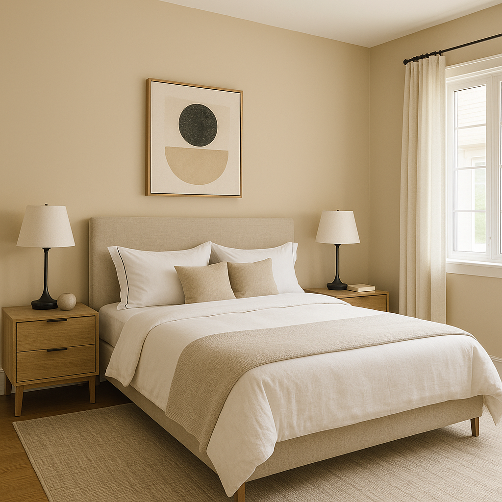 Benjamin Moore Sandpiper CC-368: A Versatile Neutral for Timeless Elegance.