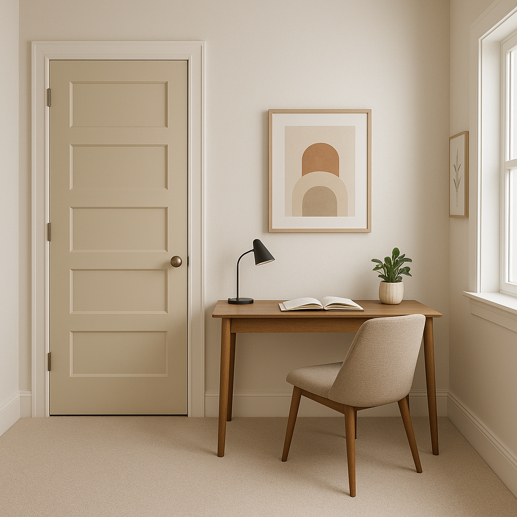 Benjamin Moore Sandy (2148-50): A Versatile Neutral with Warm Undertones.