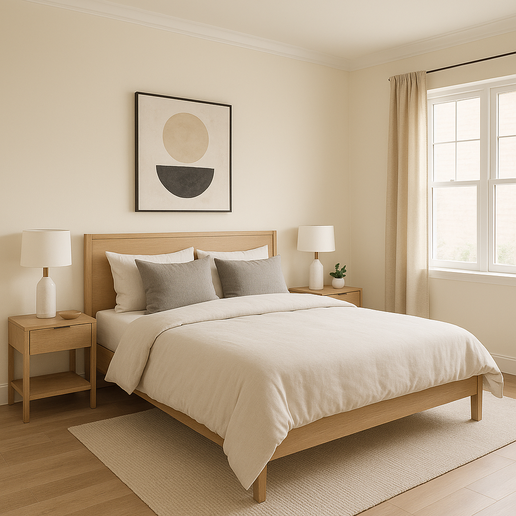 Benjamin Moore Sandy (2148-50): A Versatile Neutral with Warm Undertones.
