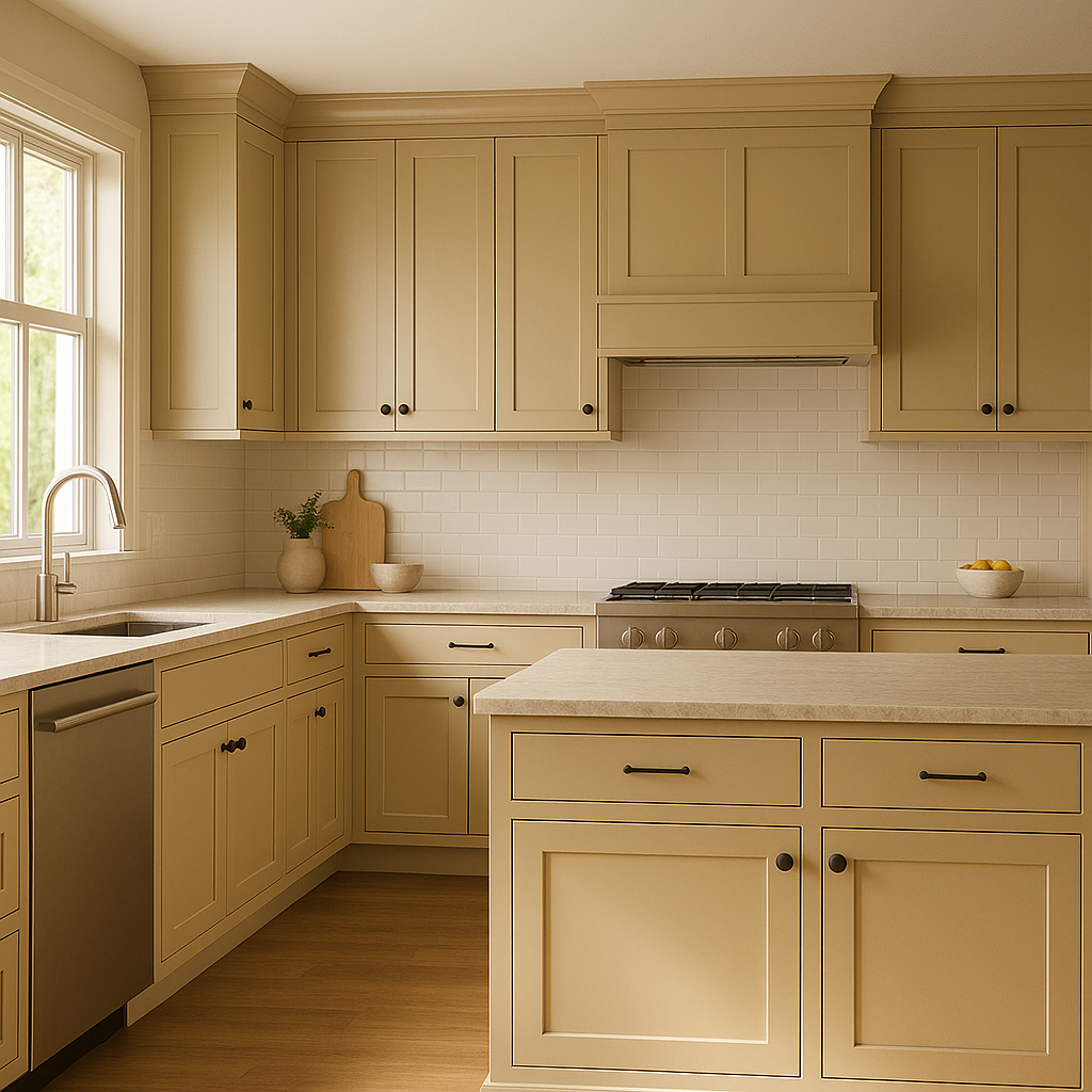 Benjamin Moore Sandy (CC-150): A Timeless Neutral with Warm Undertones.