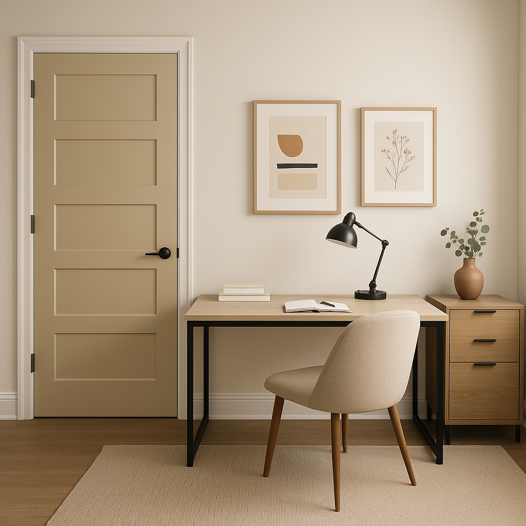 Benjamin Moore Sandy (CC-150): A Timeless Neutral with Warm Undertones.