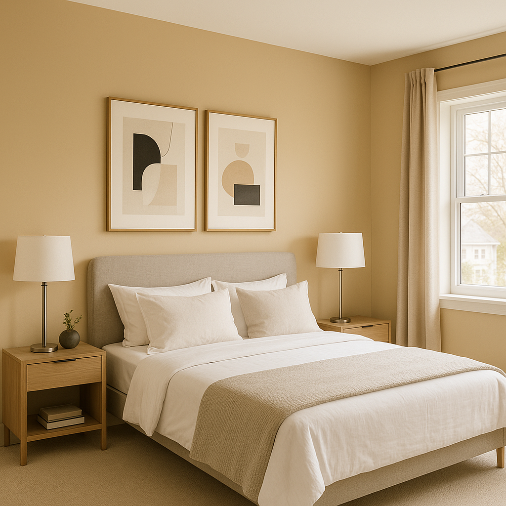 Benjamin Moore Sandy (CC-150): A Timeless Neutral with Warm Undertones.