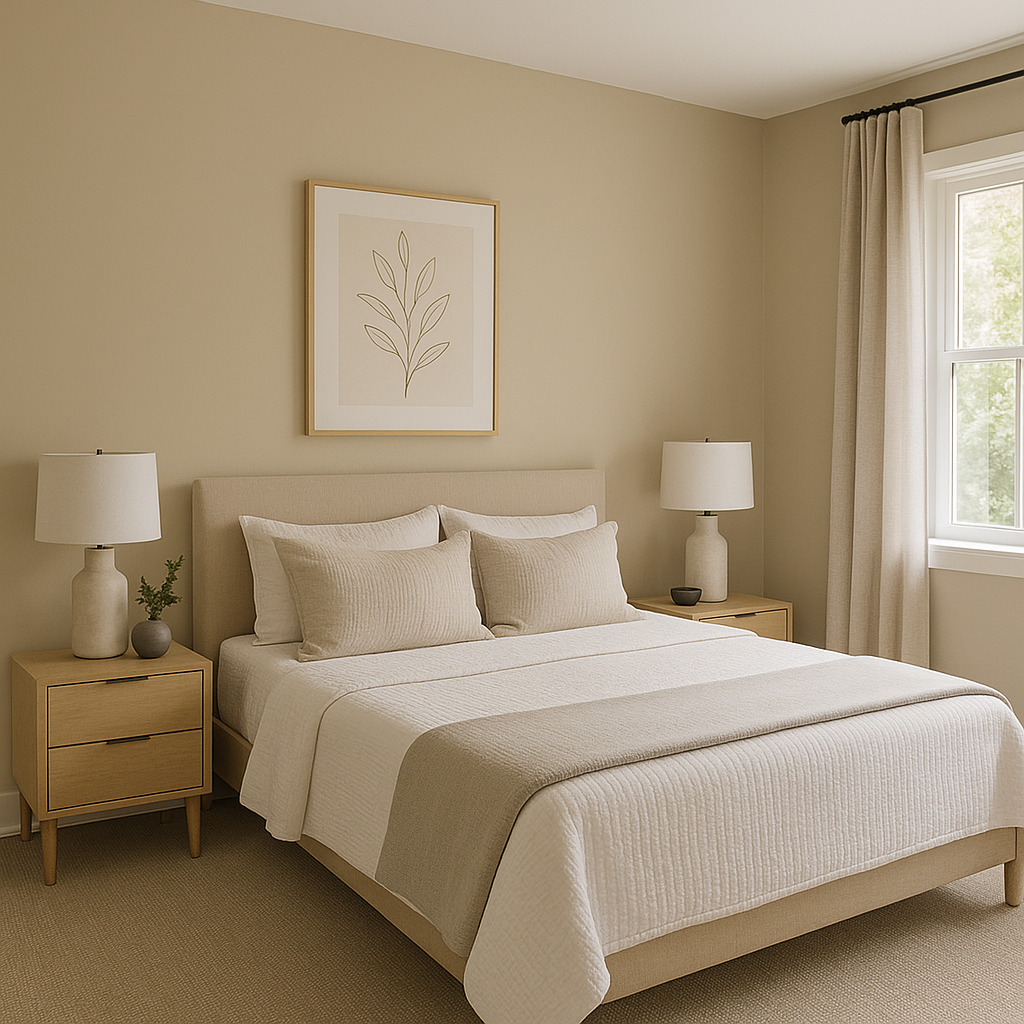 Benjamin Moore Sandy (HC-108): A Classic Neutral with Timeless Appeal.