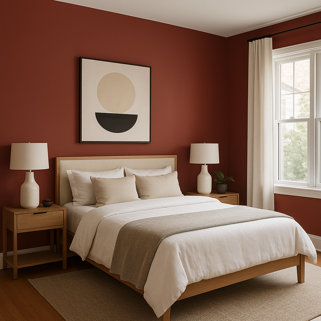 Benjamin Moore Sangria (2006-20): A Rich, Captivating Hue for Bold Interiors.