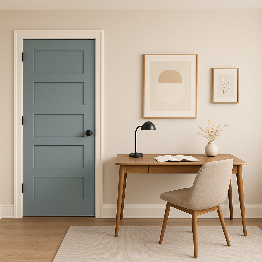 Benjamin Moore Santorini (1634): A Coastal-Inspired Gray.