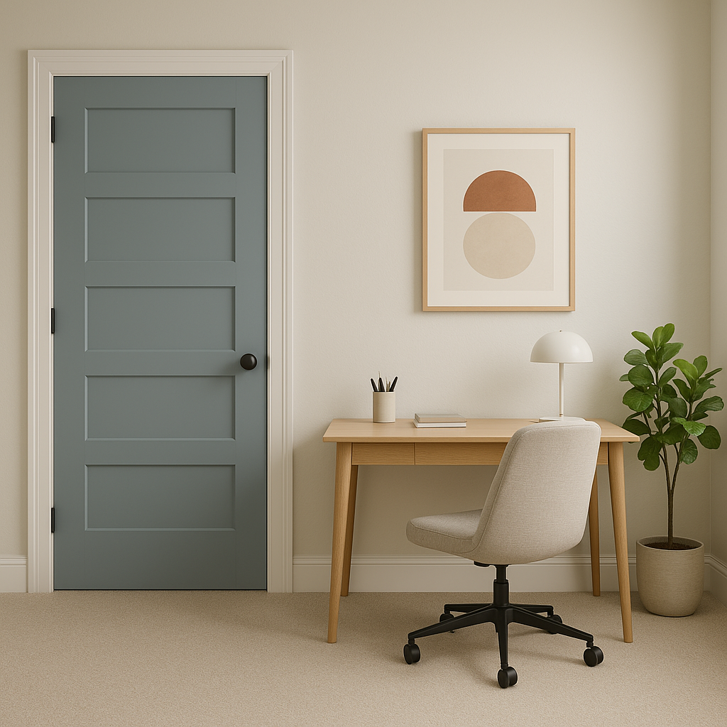 Benjamin Moore Saratoga (1669): A Timeless Gray with Rich Depth.
