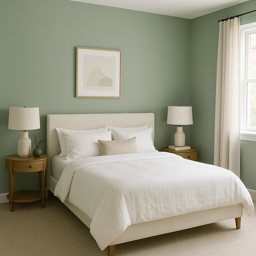 Benjamin Moore Scenic (CC-758): A Tranquil Hue for Timeless Interiors.