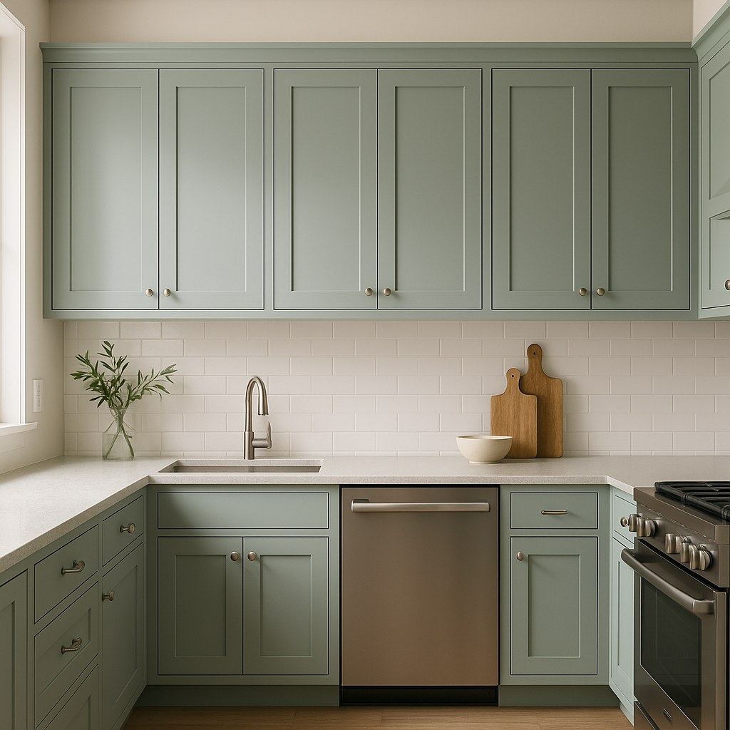Benjamin Moore Seacliff (688): A Timeless Coastal Green.