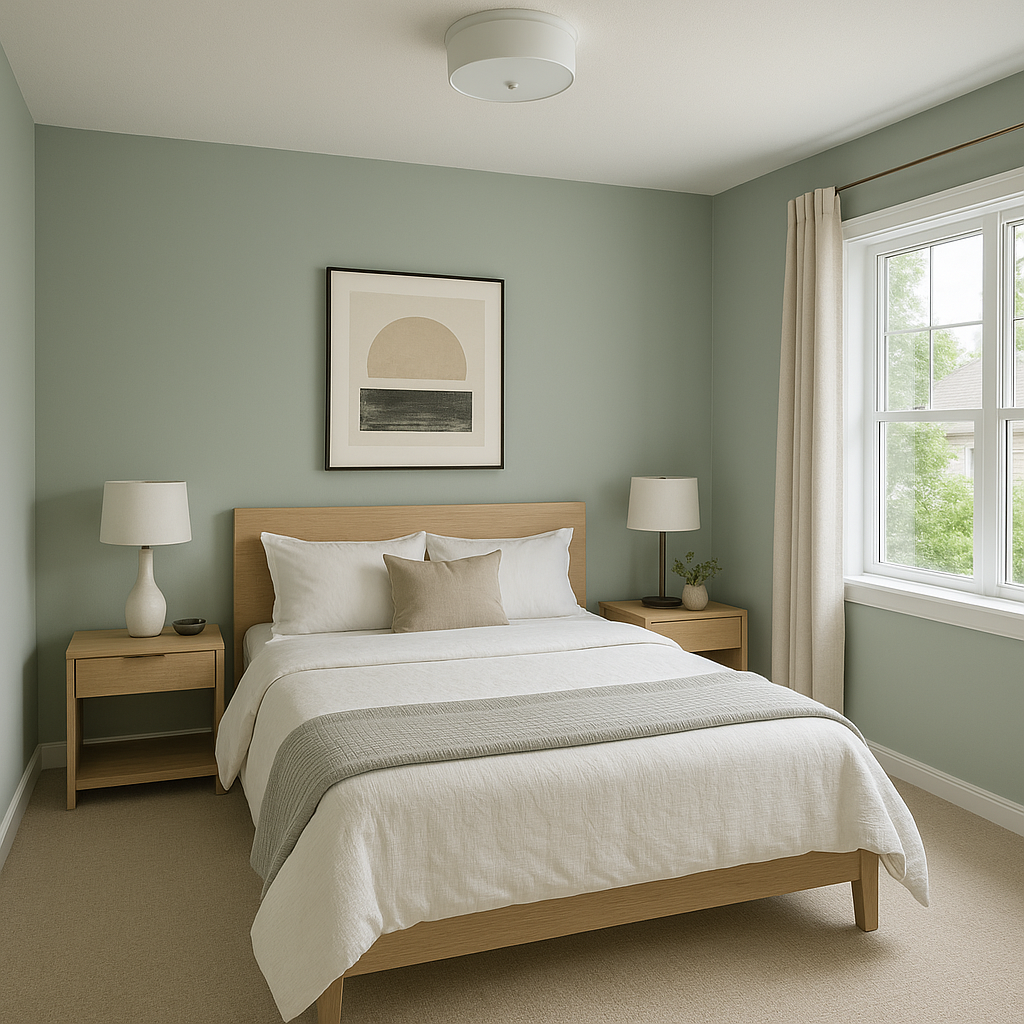 Benjamin Moore Seacliff (688): A Timeless Coastal Green.