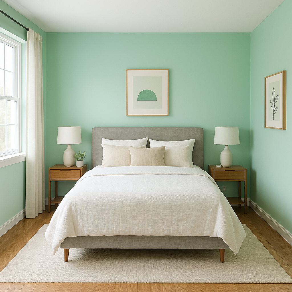 Benjamin Moore Seafoam (2039-60): A Serene and Refreshing Hue for Your Space.