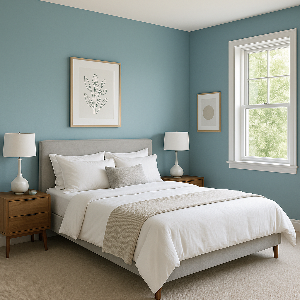 Benjamin Moore Seaside (725): A Serene and Sophisticated Coastal Hue.
