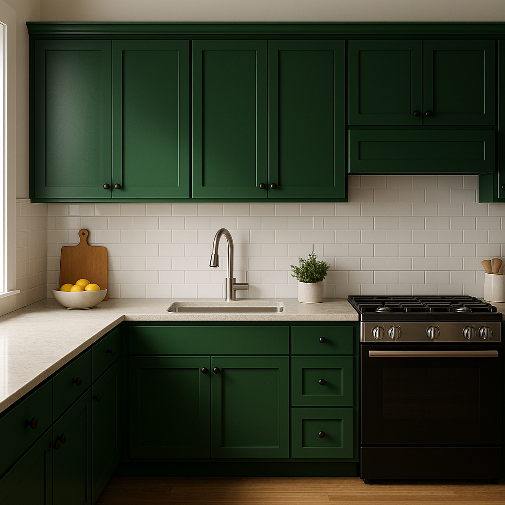 Benjamin Moore Seaweed 2035-10: A Bold and Earthy Green for Striking Interiors.
