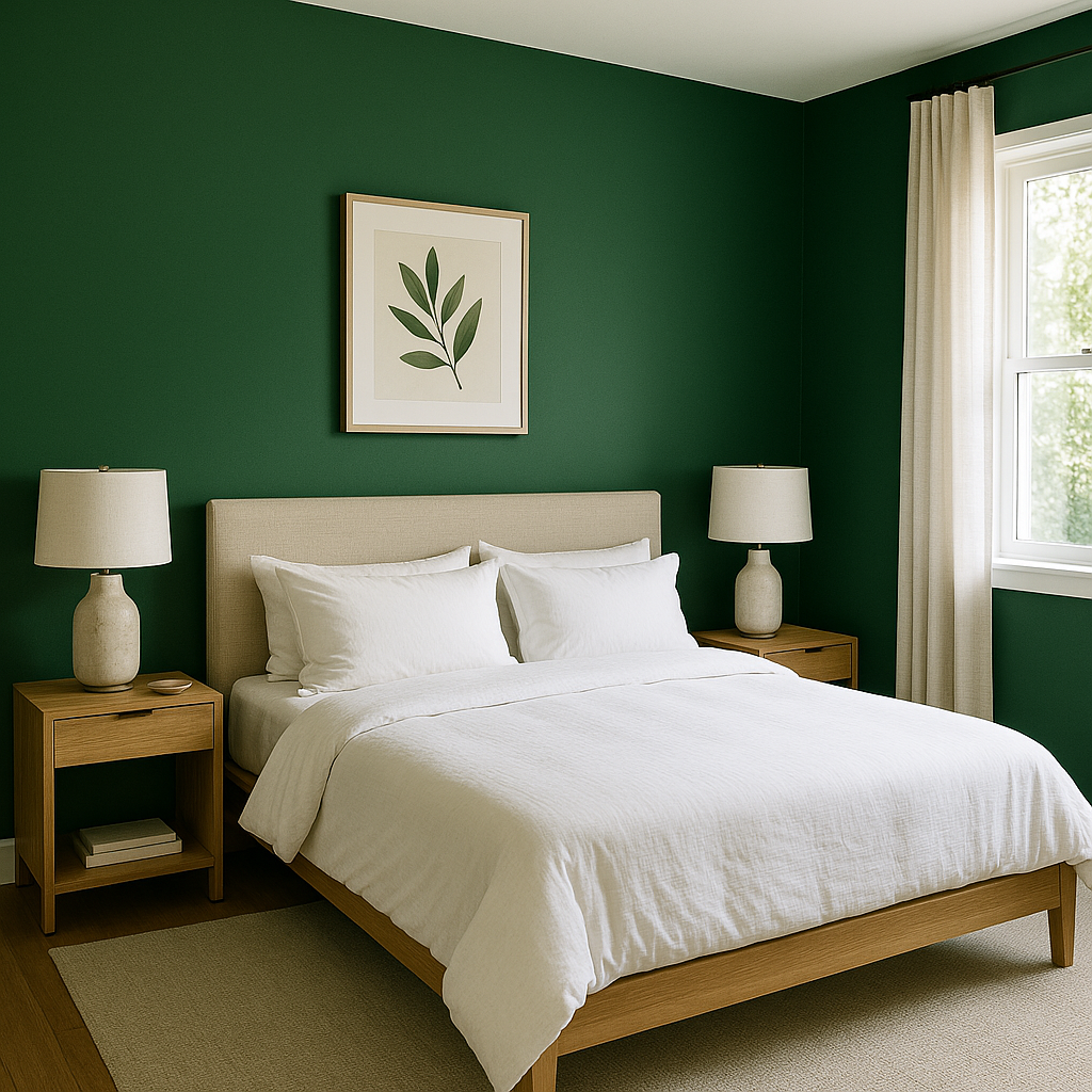 Benjamin Moore Seaweed 2035-10: A Bold and Earthy Green for Striking Interiors.