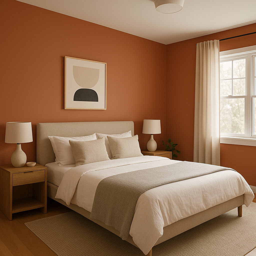 Benjamin Moore Sedona (2174-30): A Warm, Earthy Hue for Inviting Interiors.