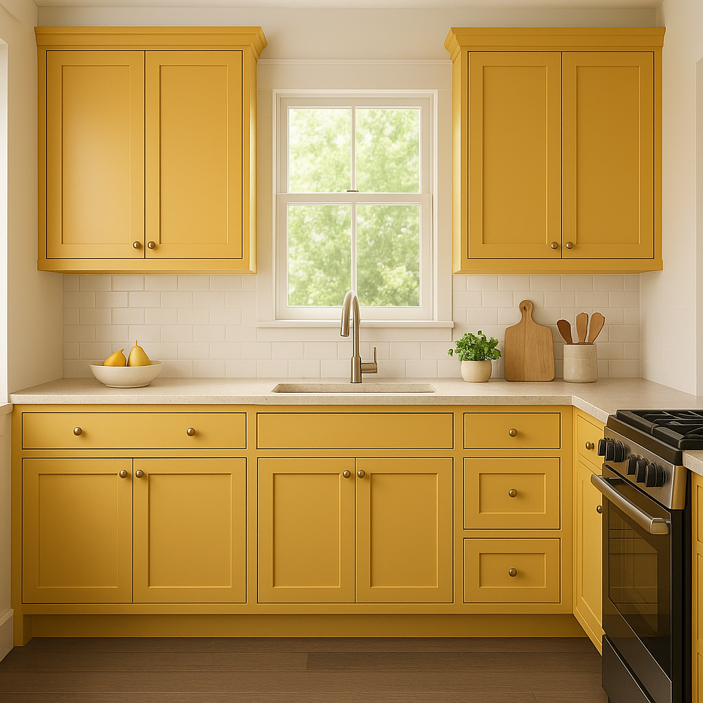 Benjamin Moore Semolina (2155-40): A Warm and Inviting Golden Hue.