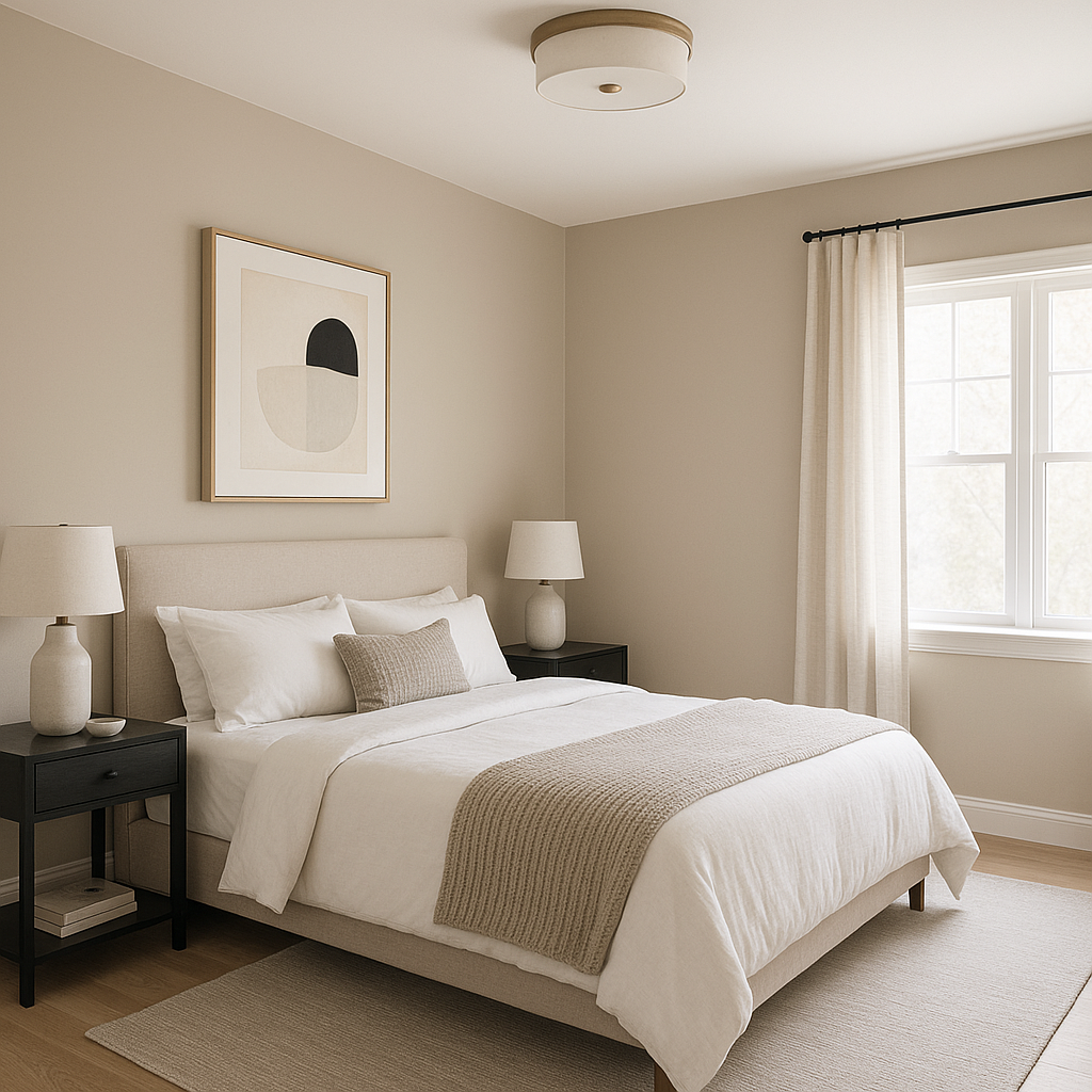 Benjamin Moore Senora (1530): A Timeless Neutral for Sophisticated Interiors.