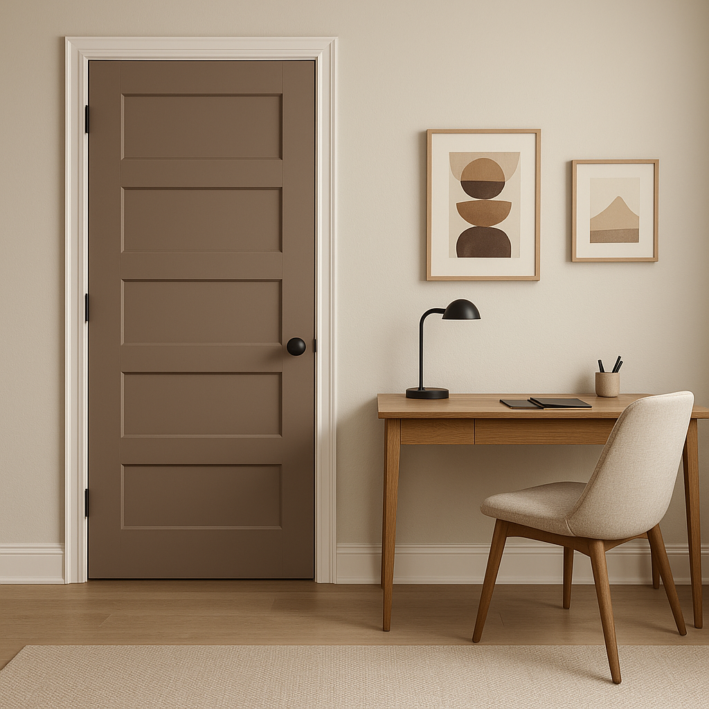 Benjamin Moore Sequoia (1245): A Warm and Timeless Neutral.