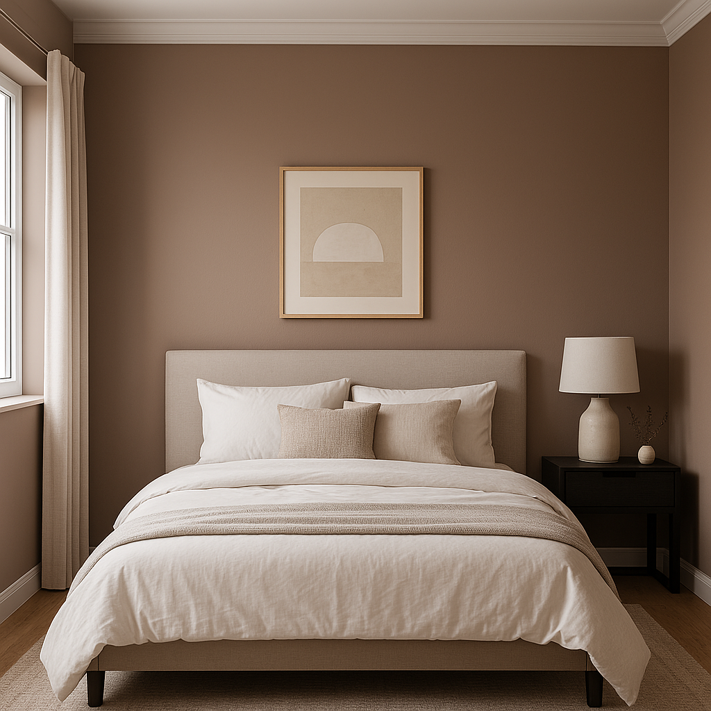 Benjamin Moore Sequoia (1245): A Warm and Timeless Neutral.