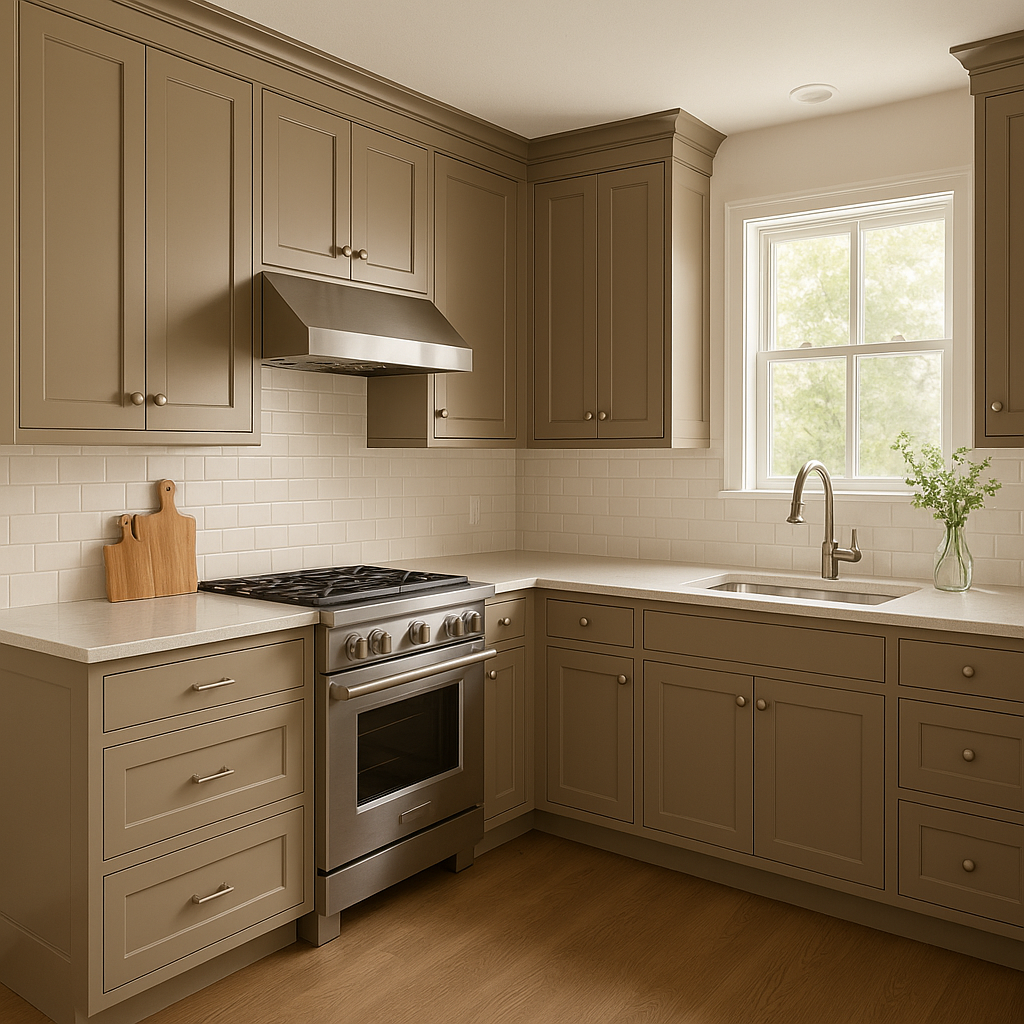Benjamin Moore Serengeti (2164-40): A Warm, Versatile Neutral for Timeless Interiors.