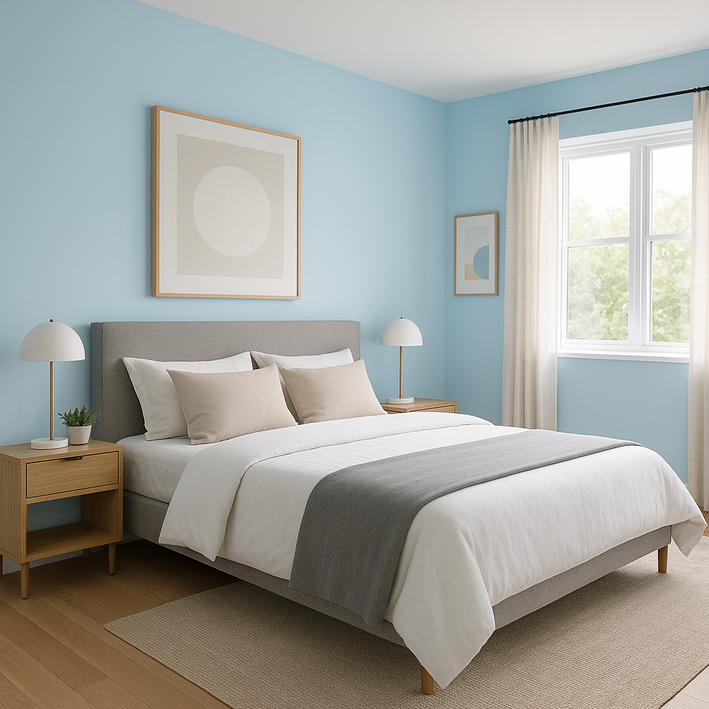 Benjamin Moore Serenity (2055-60): A Tranquil and Refreshing Hue for Your Space.