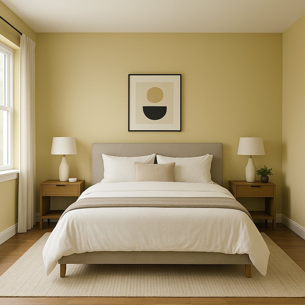 Benjamin Moore Sesame (381): A Warm and Inviting Neutral.