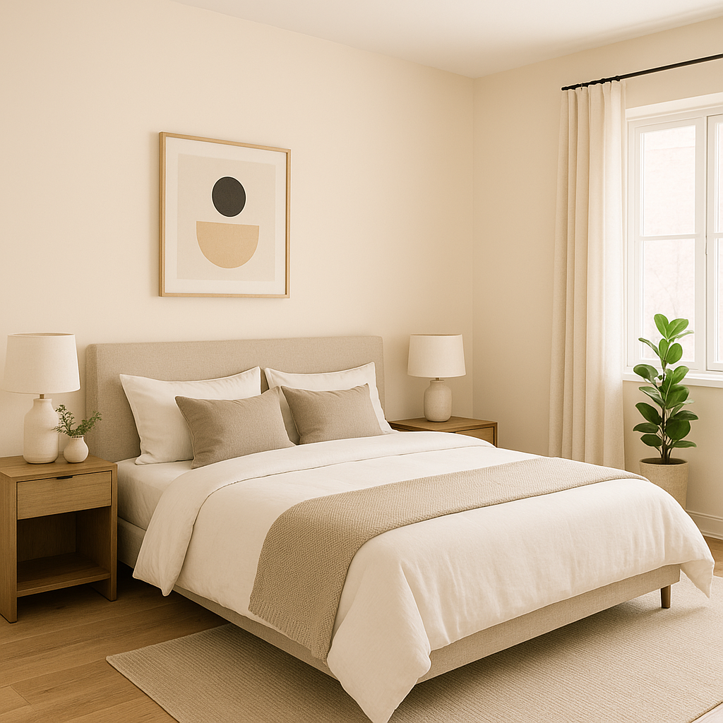 Benjamin Moore Shell (883): A Timeless Neutral with Warm Undertones.