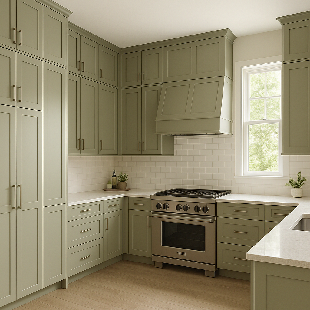 Benjamin Moore Sherwood (HC-118): A Timeless Green for Sophisticated Interiors.