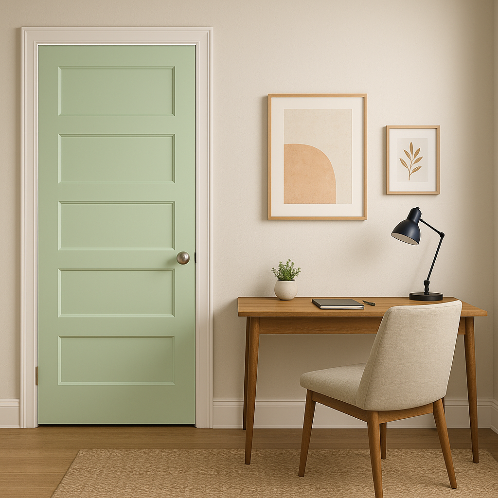 Benjamin Moore Shimmering (2030-50): A Vibrant Green with Endless Possibilities.