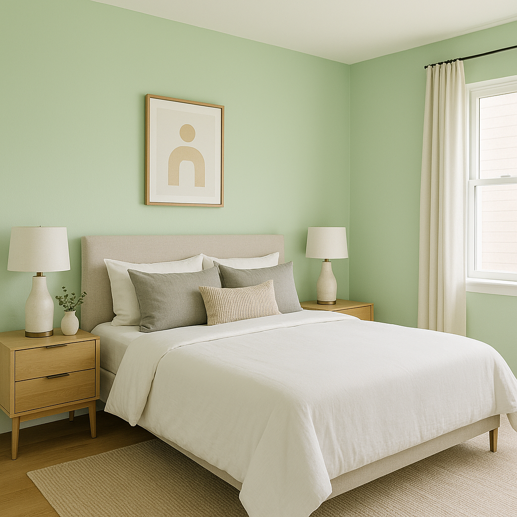 Benjamin Moore Shimmering (2030-50): A Vibrant Green with Endless Possibilities.