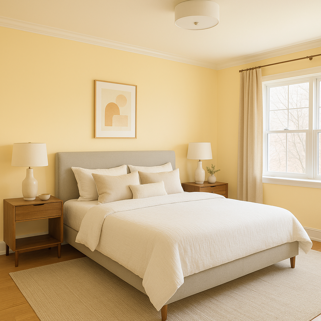 Benjamin Moore Shooting Star (304): A Warm, Sunny Yellow That Brightens Any Space.