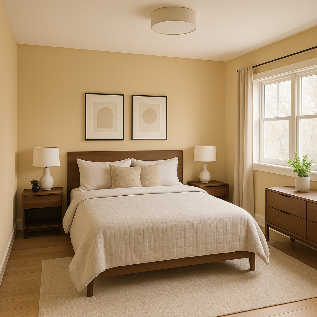 Benjamin Moore Shortbread CSP-970: The Perfect Neutral for Warm and Cozy Spaces.