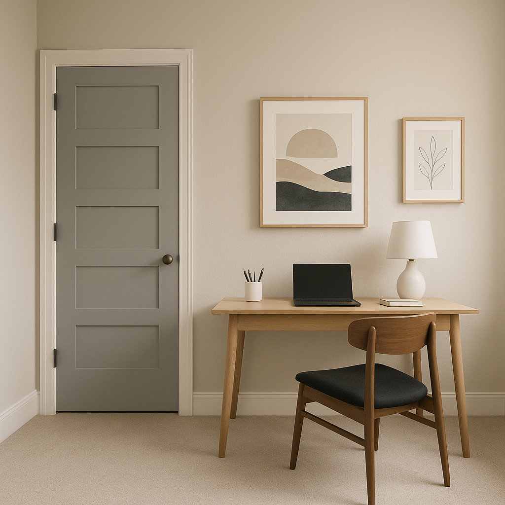 Benjamin Moore Silent (1613) - A Sophisticated Gray with Timeless Elegance.