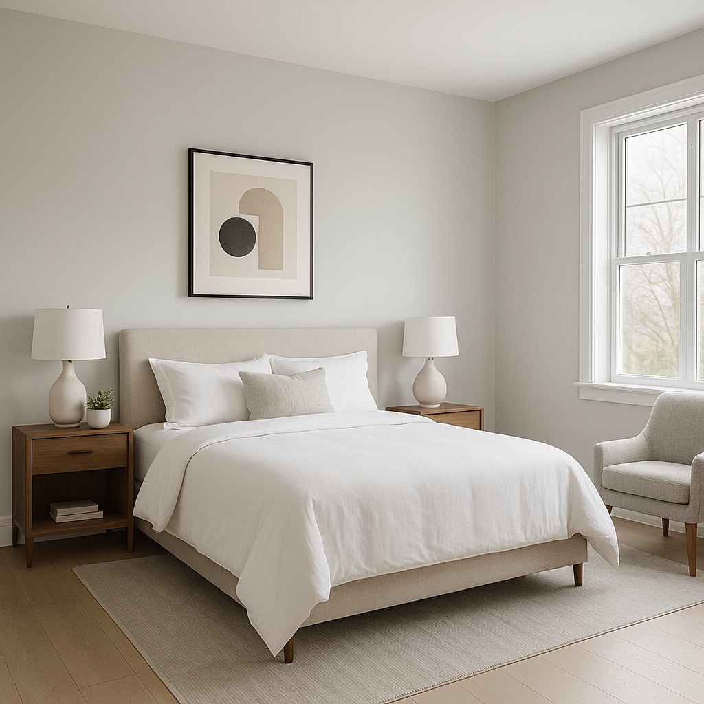 Benjamin Moore Silvery (1604): A Sophisticated Gray for Timeless Elegance.